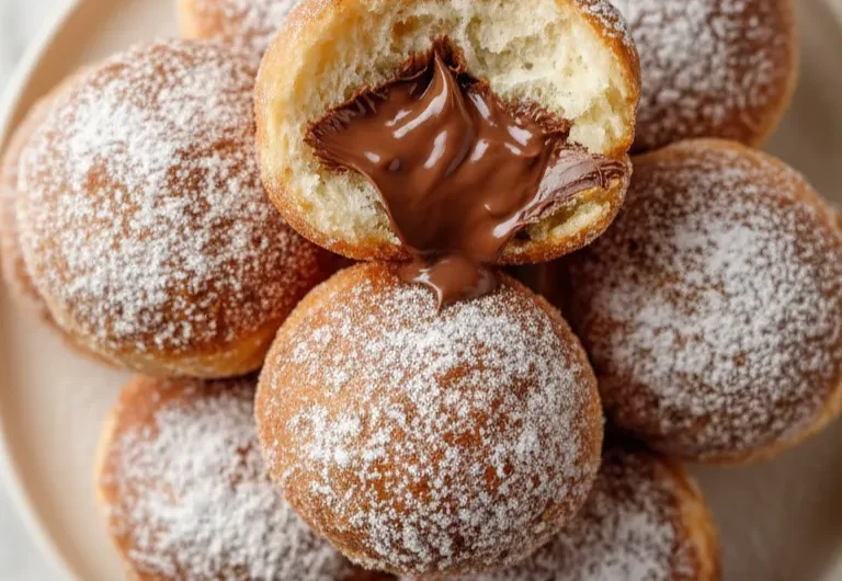 Baked Nutella Bombs