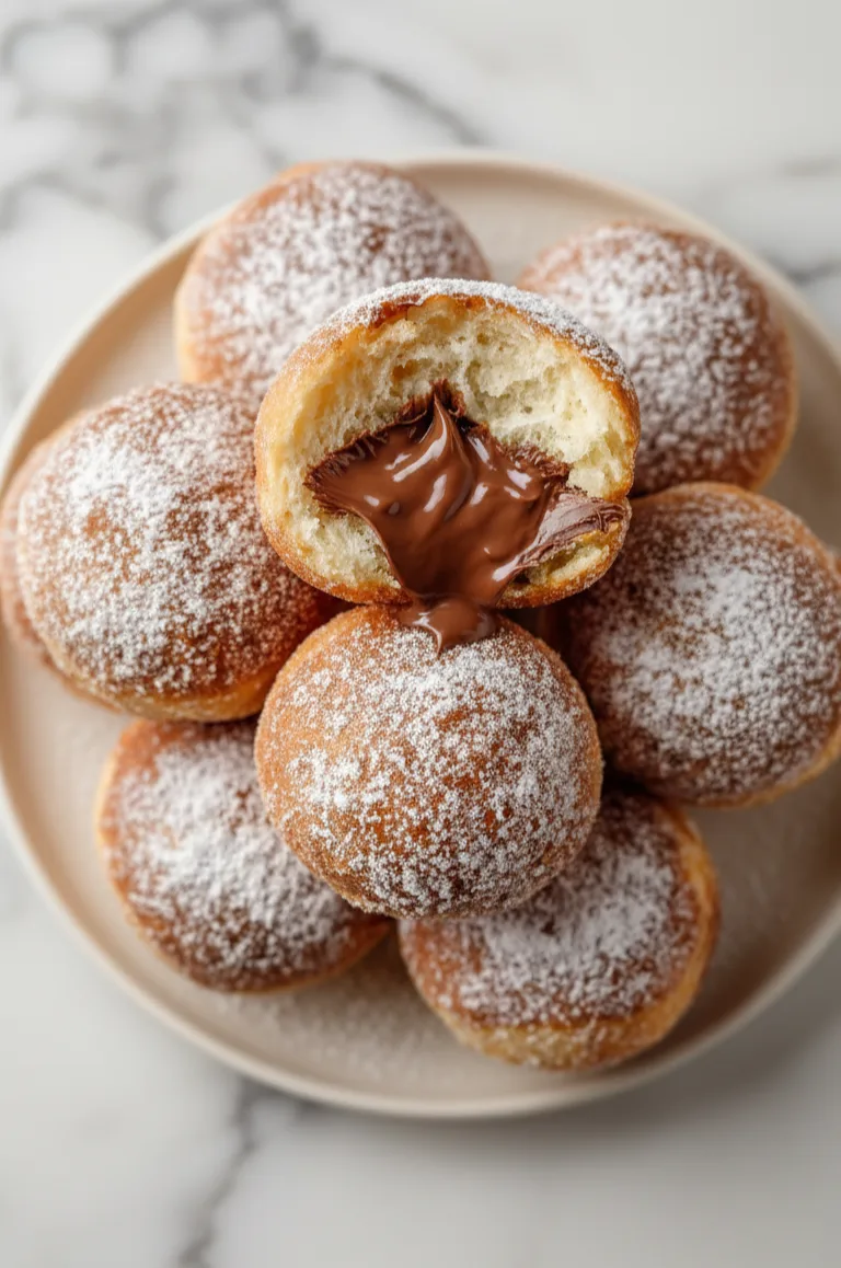 Baked Nutella Bombs