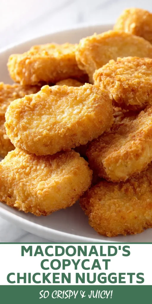 Macdonald's Copycat Chicken Nuggets