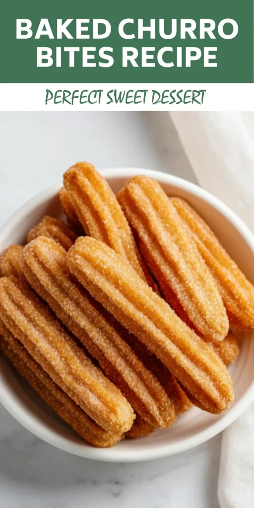 Baked Churro Bites