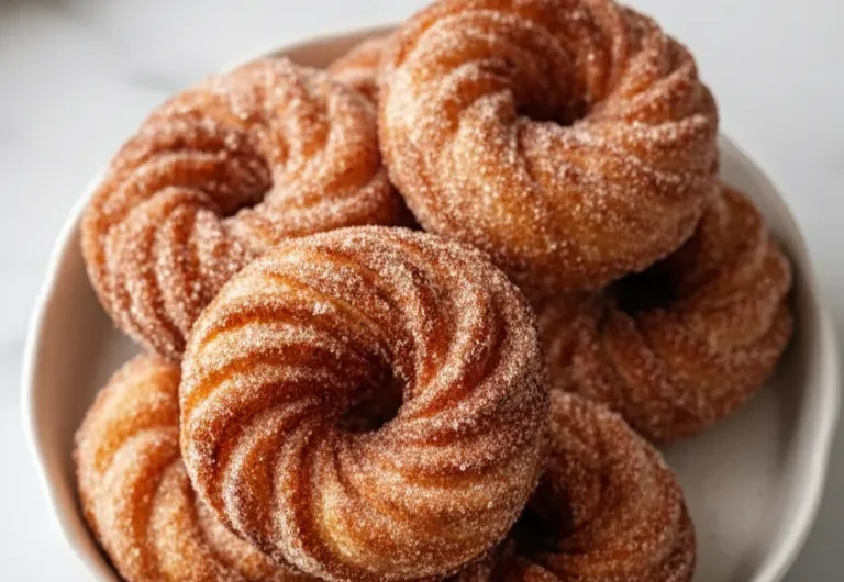 Cinnamon Sugar Twist Donuts