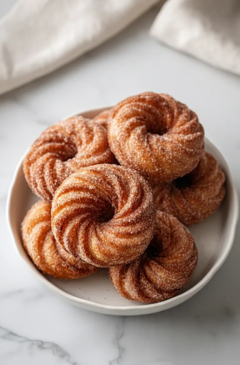 Cinnamon Sugar Twist Donuts