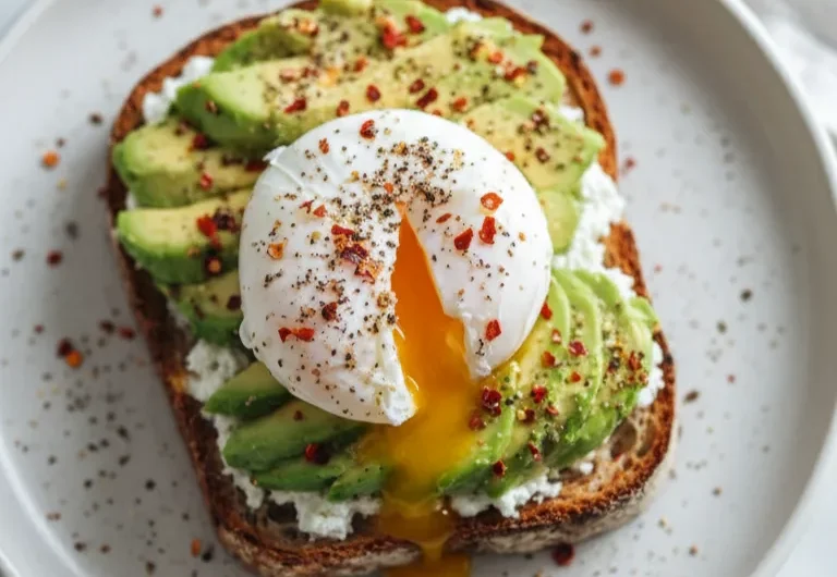 Cottage Cheese Avocado Toast