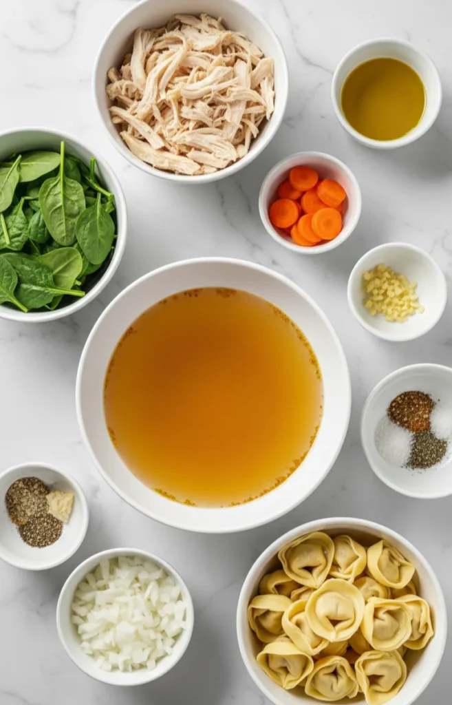 Chicken Tortellini Soup